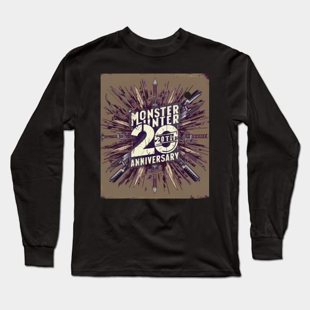 MONSTER HUNTER 20th Long Sleeve T-Shirt by smailyd